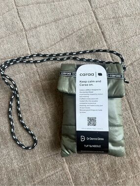 NEW JetBlue Mint Caraa Crossbody Amenity Kit Dr Dennis Gross